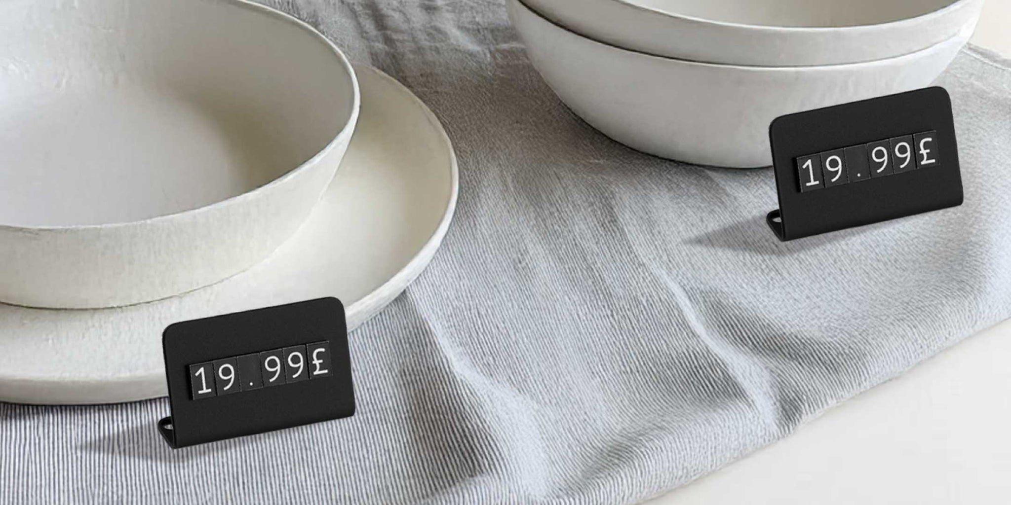 Mini Metal Price Tags with Magnetic Symbols BUY it now at noku.store